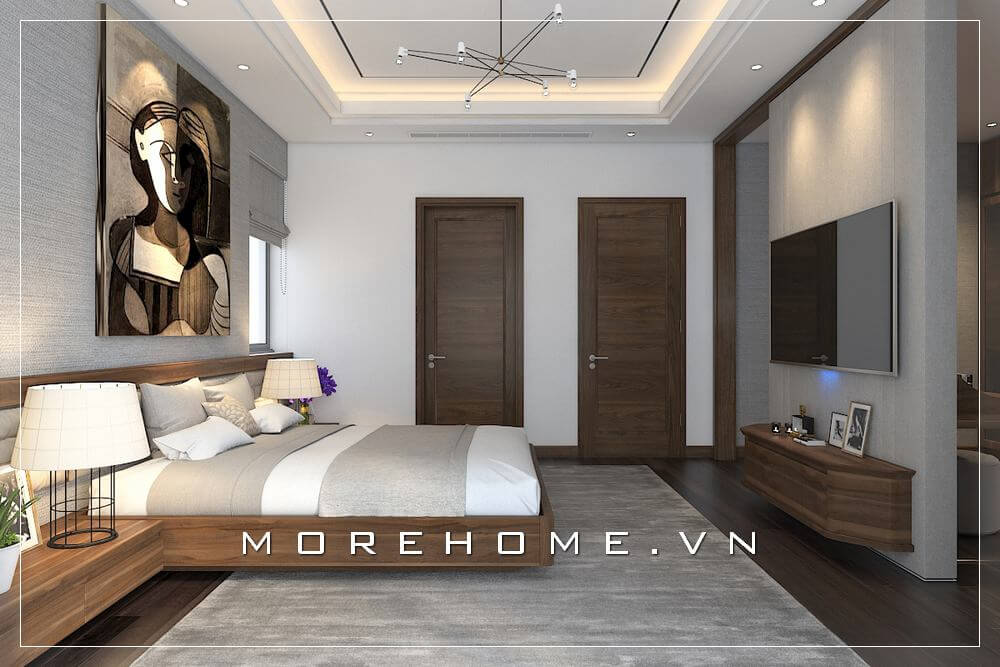 Thiết kế phòng ngủ chung cư hiện đại